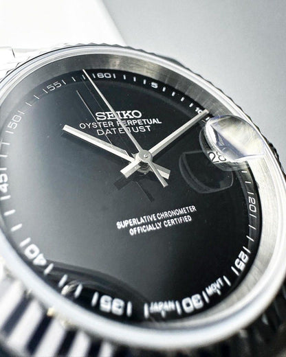 Seiko Onyx dial datejust - black